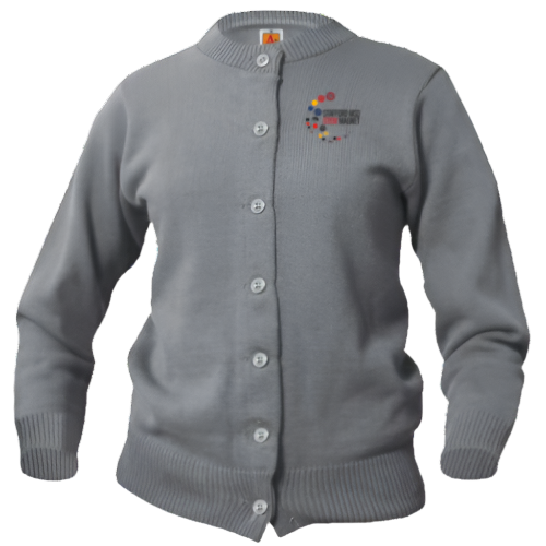 Crewneck Sweater Cardigan-6000