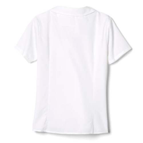 Short Sleeve Peter Pan Collar Blouse-9681