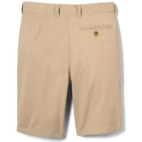 Boys' Flat Front Stretch Twill Short-7099R